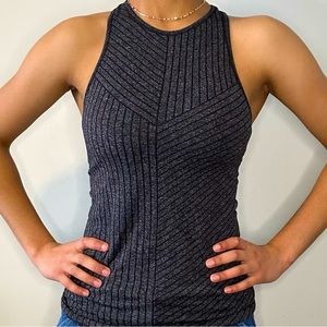 BLACK & GRAY WORKOUT TANK